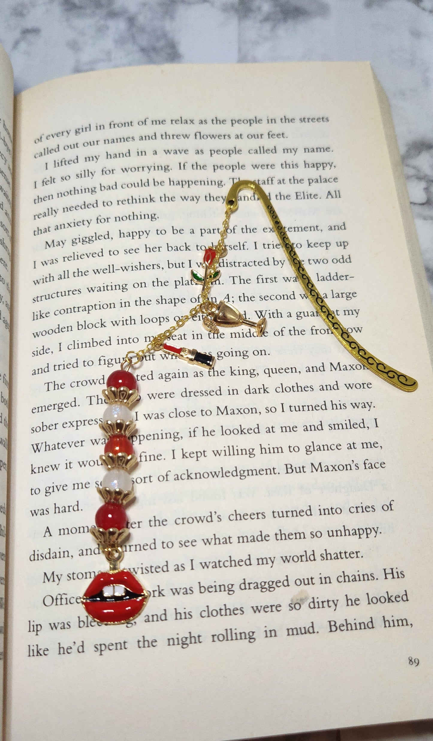 Chain bookmark