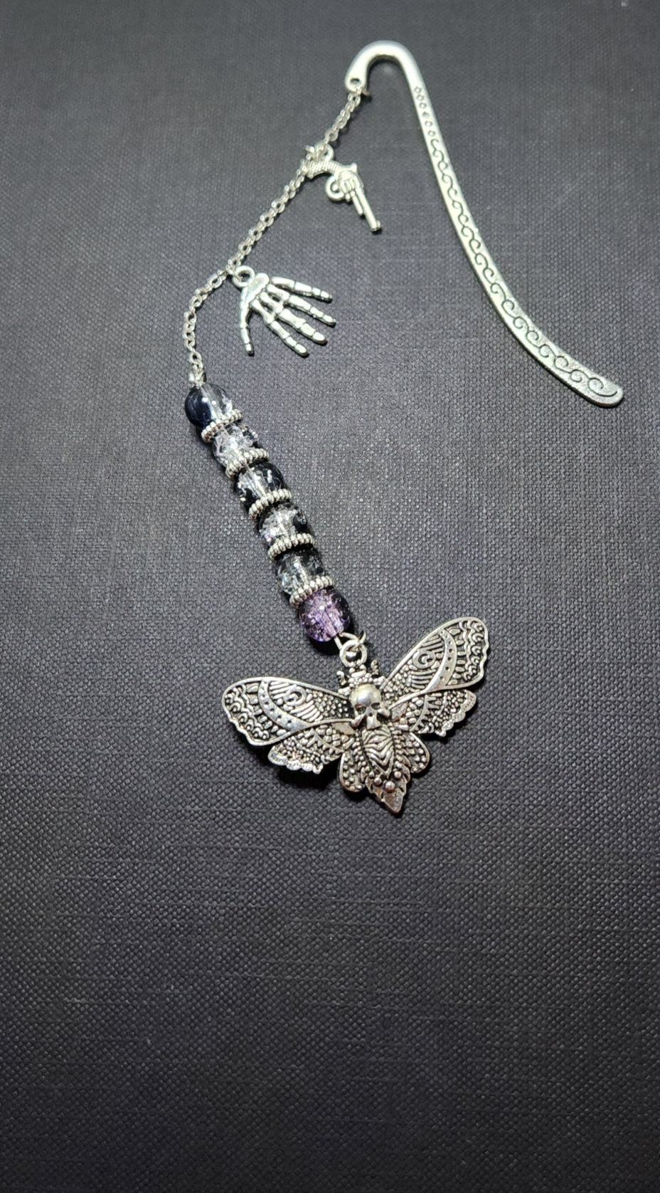 Skeleton Moth Bookmark
