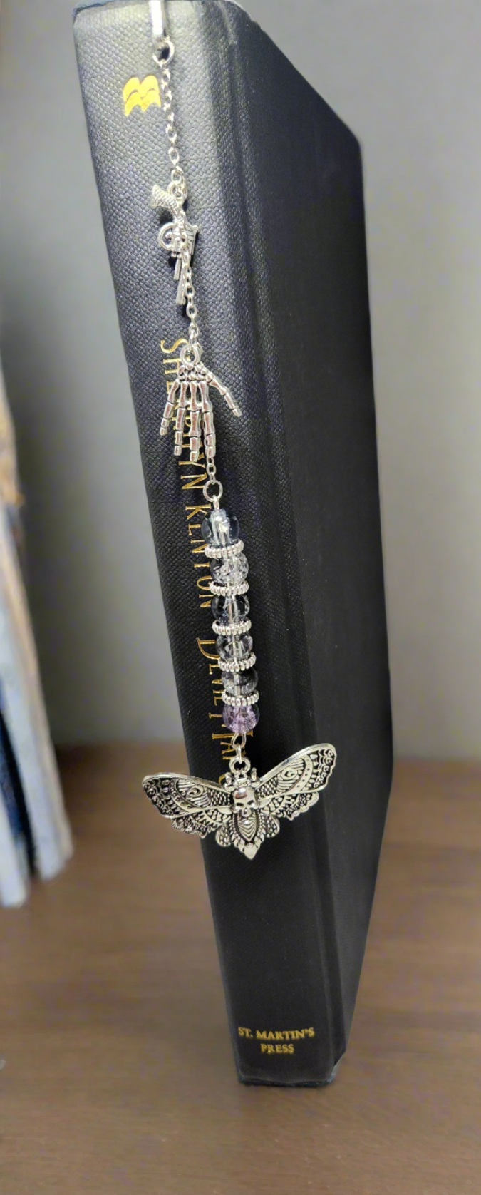 Skeleton Moth Bookmark