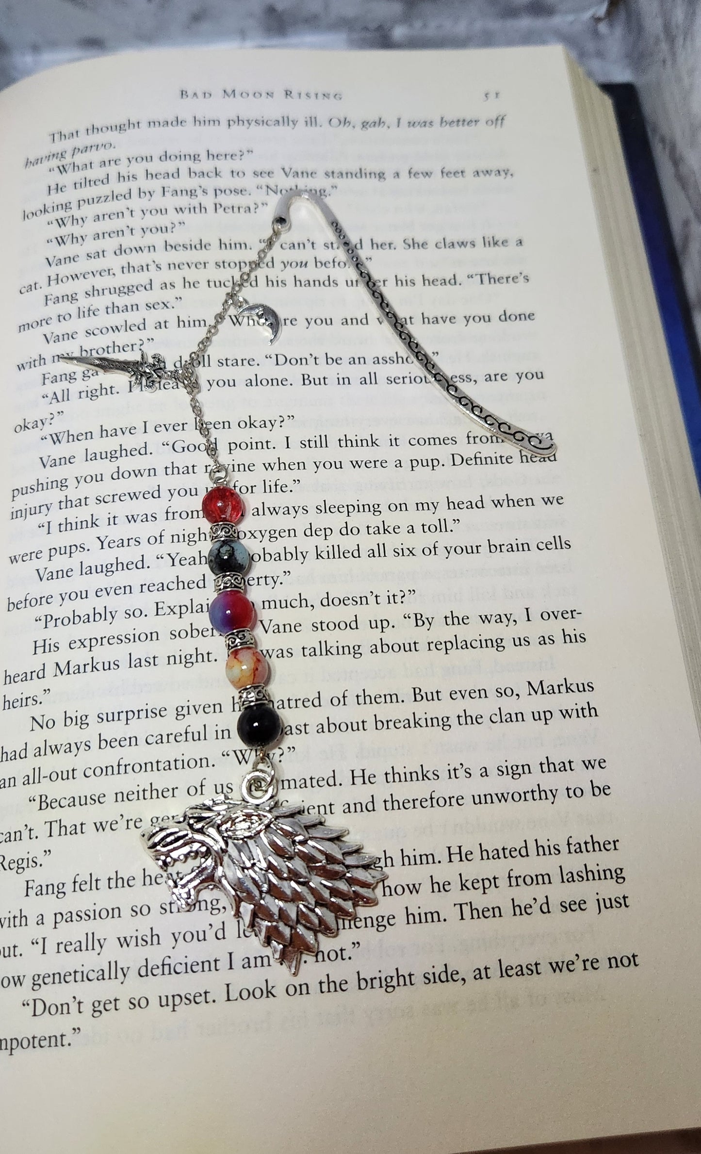 Wolf Bookmark