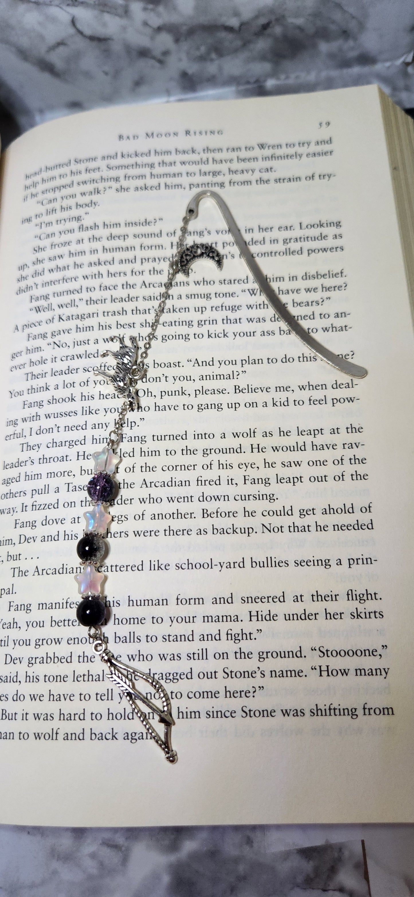 Bow and arrow Bookmark