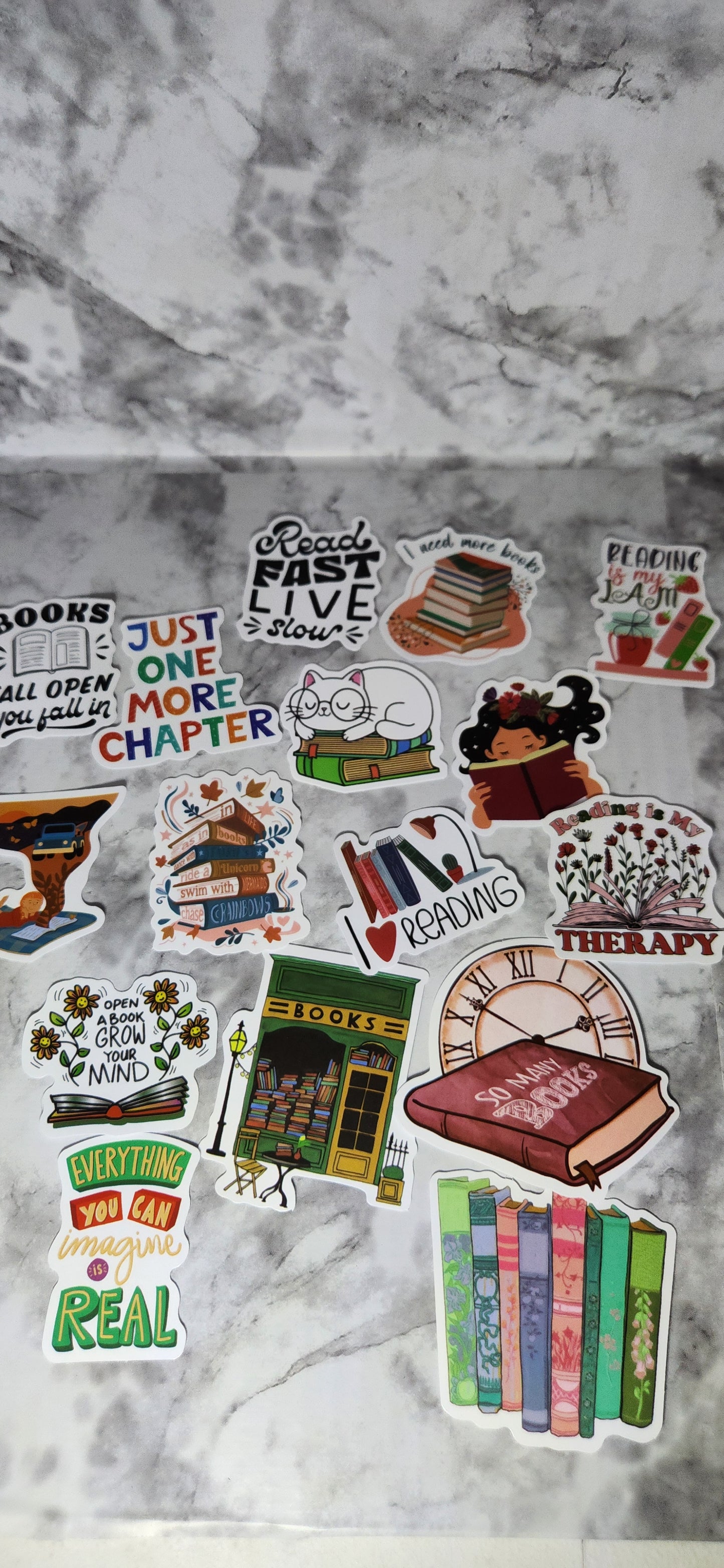 Random assortment of stickers